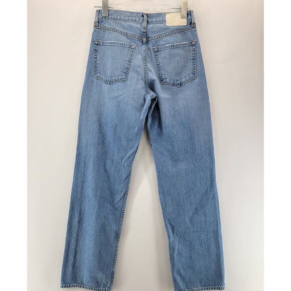 GRLFRND Jeans Womens 24 Bella Low Rise Boyfriend Distressed Straight Leg Relaxed - Picture 4 of 12